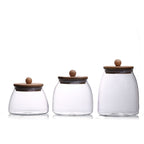 Conjunto 3 Potes Borossilicato com Tampa Hermética
