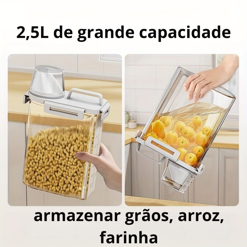 Dispenser Hermético de Arroz