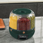 Dispenser Giratório para Armazenamento de Grãos