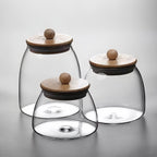 Conjunto 3 Potes Borossilicato com Tampa Hermética