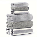 Conjunto de Toalhas Ultra Macias em Coral Fleece
