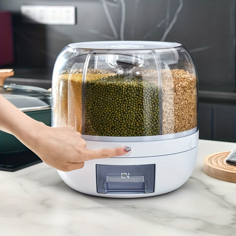 Dispenser Giratório para Armazenamento de Grãos
