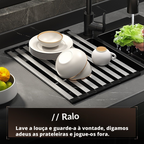 Escorredor Expansível Inox