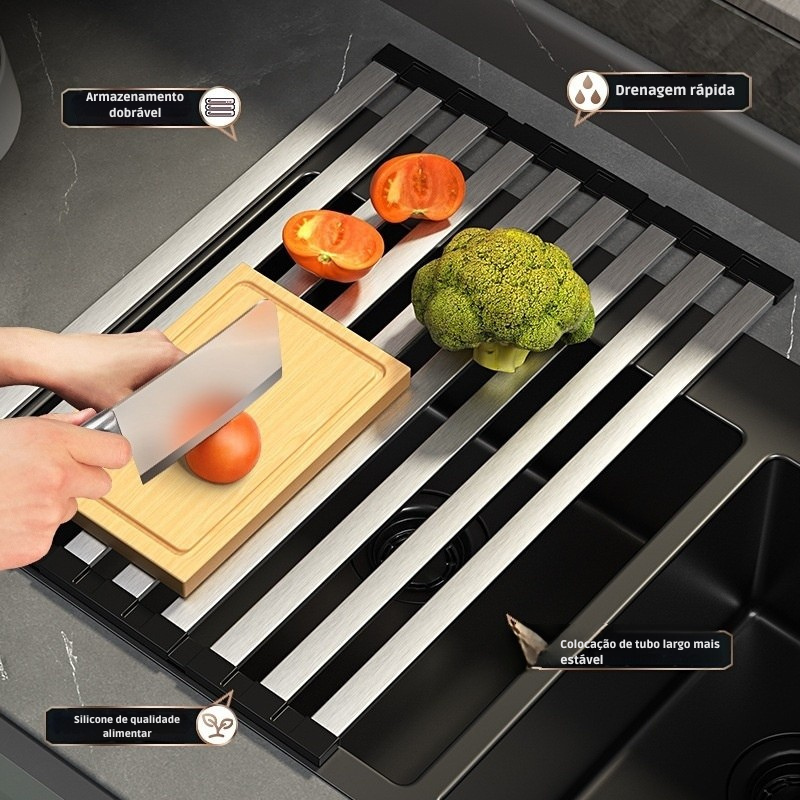 Escorredor Expansível Inox
