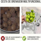 Cesto Escorredor Multifuncional