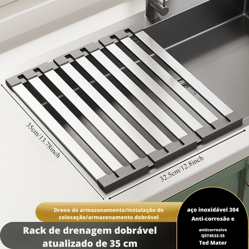 Escorredor Expansível Inox