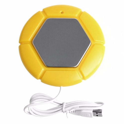 Aquecedor de Café e Bebidas Quentes Smart Coffee Aquecedor de Café Superfacilita Amarelo 