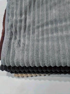 Conjunto de Toalhas de Banho Listradas em Coral Fleece
