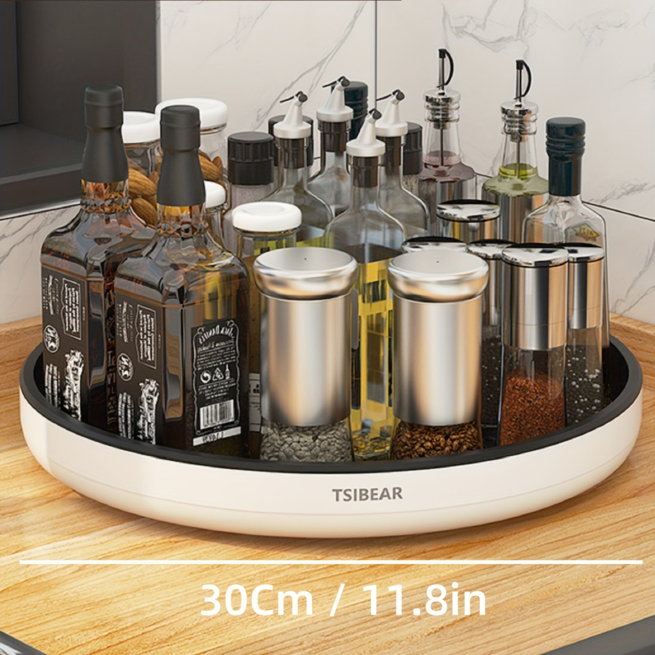 Suporte Multifuncional Giratório 360° para Temperos