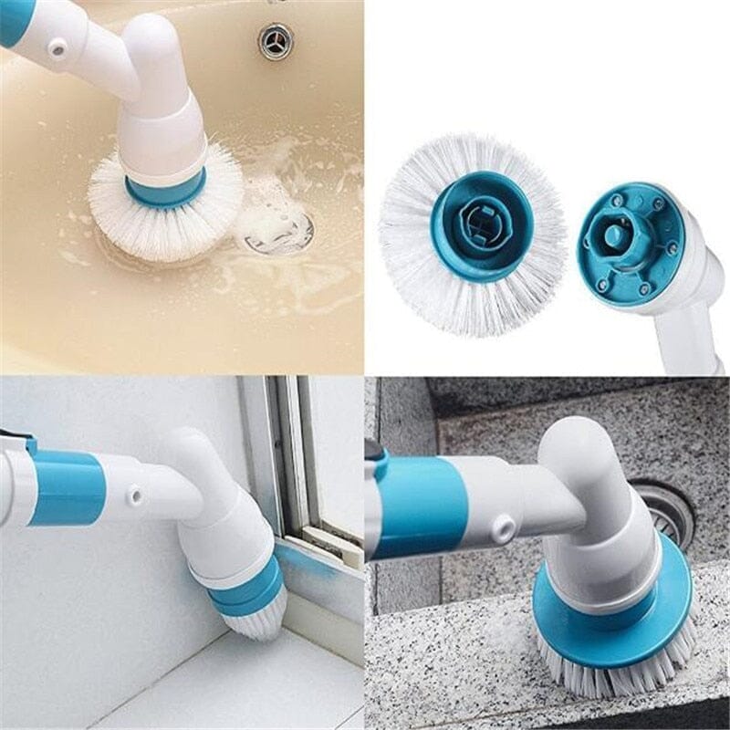 Escova de Limpeza Elétrica Cleaning Brush Escova elétrica Brush Superfacilita 