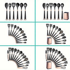 Jogo de Utensílios de Cozinha em Silicone